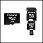 Combo Carte Memoire Micro SD 2 go Integral avec Adaptateur
