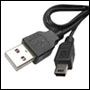Cable USB 2,0 vers Mini USB 5 Broches 1,5m Noir