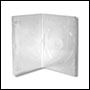 100 Boitiers DVD Simple PREMIUM Transparent 15 mm - Qualite Professionnelle