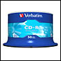 50 CD-R vierge 52x 700Mo Extra Protection Verbatim en spindle - 43351