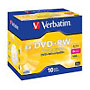 10 DVD+RW vierge 8x Verbatim 4.7Go en Jewell case - 43527