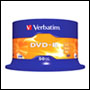 50 DVD-R vierge Verbatim 16x 4.7Go en spindle - 43548