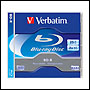 1 Blu-Ray Disc 2x Verbatim 25Go en Jewel case