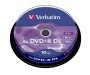 10 DVD+R Double Couche vierge Verbatim 8x 8.5Go en Cakebox - 43666