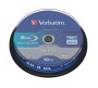 10 Bluray vierge DL (Double Couche) 50 go 2x Verbatim en Spindle