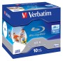 10 Bluray imprimable 25 go 2x Verbatim en Jewel case