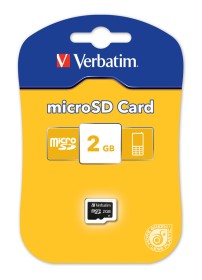 Carte Micro SD 2 go Verbatim