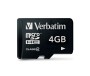 Carte Micro SDHC 4 go Verbatim