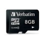 Carte Micro SDHC 8 go Classe 4 Verbatim