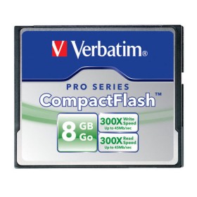 Compact Flash Pro 8 go 300x Verbatim