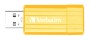 Cle USB 4 go Verbatim Pinstripe Jaune Citron - 47390
