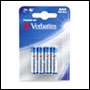 Piles Alcalines Verbatim LR3 Blister de 4