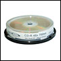 CD-R vierge 48x FTI Gold EP Archival 700Mo en Spindle 10 pcs