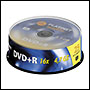 25 DVD+R vierge Platinet 16x 4.7Go en Spindle - 563151