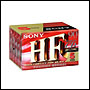 5 Cassettes Audio SONY HF 90 minutes