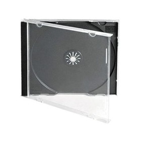 100 Boitiers CD Jewel Case 10mm Noir ProPack