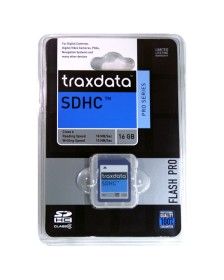 Carte Memoire SDHC PRO 16 go Classe 6 Traxdata