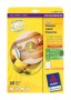 50 Etiquettes autocollantes AVERY imprimable pour CD&DVD