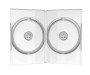 50 Boitiers DVD Double 14mm transparent - BTDDVD50