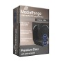 5 Boitiers DVD Quadruple 14mm Noir Mediarange - BOX35-4