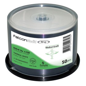 50 DVD-R vierge 16x FTI "Medi Line" Transfert Thermique spcial mdical en Spindle