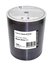 CD-R vierge 52x 700Mo Silver Shiny FTI en Bulk pack 100 pcs