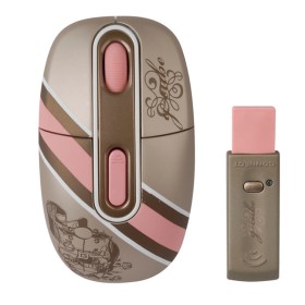 Souris Optique sans fil G Cube - Royal Innocence - Gris Rose