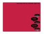 Tapis de souris G-Cube - Chat Room - Rouge - dstk GMCR-20R