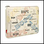 Etui de protection pour Notebook 13'3 - G Cube collection "So Happy Together Hope" - Beige