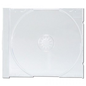 Boitier CD Cristal Transparent 10mm sans plateau en pack de 200