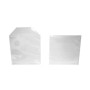 100 Mini Pochettes Plastiques pour CD&DVD 8cm