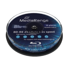 Blu-ray vierge r�inscriptible Mediarange BD-RE 2x  25Go Spindle 10 pcs.