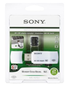 Memory Stick Micro 2 go M2 Sony avec Adaptateur USB