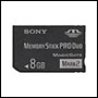 Memory Stick Pro Duo 8 go Sony