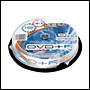 10 DVD+R Double Couche vierge Omega Freestyle 8x 8.5Go en Spindle - 402996