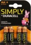 Piles Alcalines Duracell LR06/AA Blister de 4 - MN1500