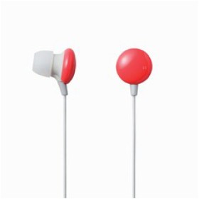 Ecouteurs Intra auriculaire Elecom - Rouge