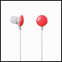 Ecouteurs Intra auriculaire Elecom - Rouge