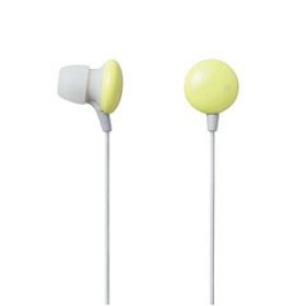 Ecouteurs Intra auriculaire Elecom - Jaune