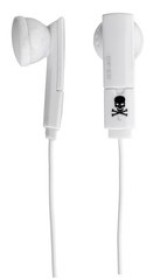 Ecouteurs Intra auriculaire Skull Elecom - Blanc