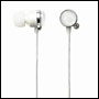 Ecouteurs Intra auriculaire Design Series 4 Round Elecom - Transparent - dstk 11051