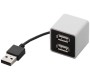 Hub 4 ports USB 2.0 "CUBE" Blanc - dstk 13513