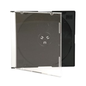 100 Boitiers CD Slim Case 5mm noir - 800511